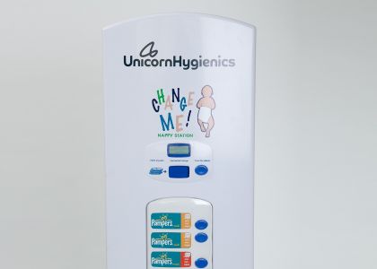 Nappyvend - Expendedora de pañales - Unicorn Hygienics