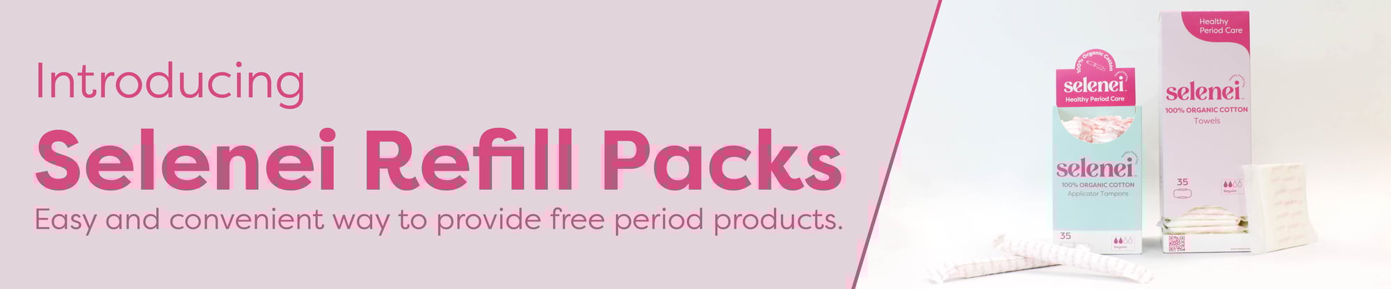Selenei Refill Pack Launch Web Banner