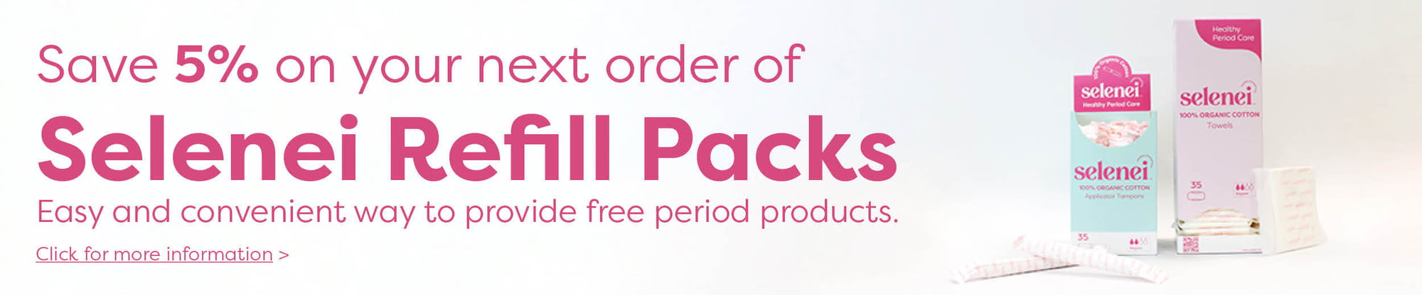 Selenei Refill Pack Launch Web BannerEmail footer
