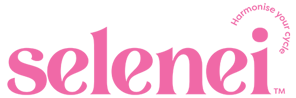 pink Selenei logo