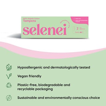 Why choose... Selenei Non-Applicator Tampons social post3